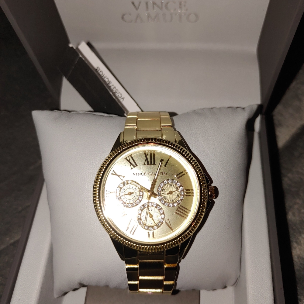 Vince Camuto Gold Watch